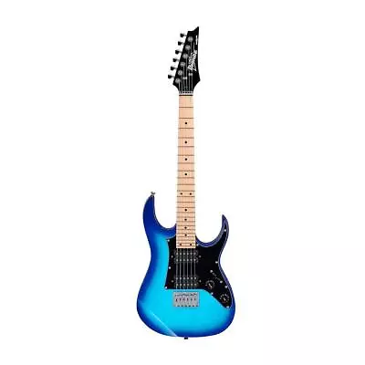 Ibanez MiKro Series GRGM21M Electric Guitar Maple Fretboard Blue Burst • $169.99