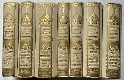 Hand-Book To The Cathedrals - 7 Vols – John Murray – 1881-1903. • $149.35