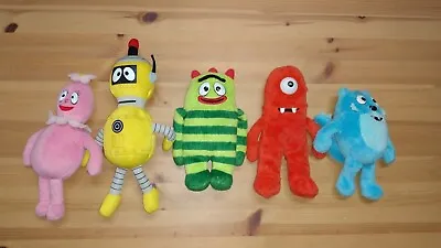 Yo Gabba Gabba Plush Set LOT Of 5 Muno Foofa Plex Brobee Todee    • $110.39