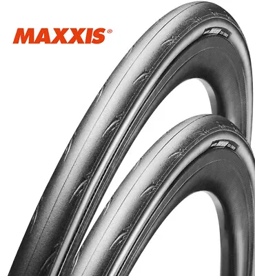 2 X Maxxis Pursuer Bicycle Bike Road Bike 700x25c Tyres Wire Bead Tyres • $72.99