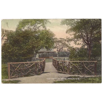 £4.99 • Buy DONCASTER Yorkshire Hexthorpe Flatts Postcard, Postmark Burgess Hill 1907