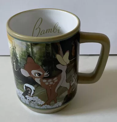 Disney Bambi Coffee Mug Cup Movie Moments Authentic RARE • $33.11