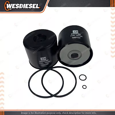 Wesfil Fuel Filter Fits Tennant Sweepers 550 95 Cont Diesel Refer R2132P WR2132P • $30.07