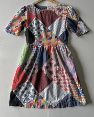 $59.99 • Buy Gorman Womens Dress Size 8 Multicoloured Cotton/elastane Short Sleeve 