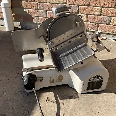 Vtg Commercial US Adjustable Slicing Machine Berkel Meat Cheese Slicer Deli HCX • $800