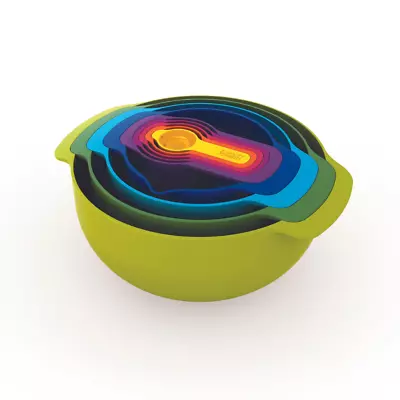 JOSEPH JOSEPH Nest™ 9 Plus Bowl Set - Multicolour • $93.95