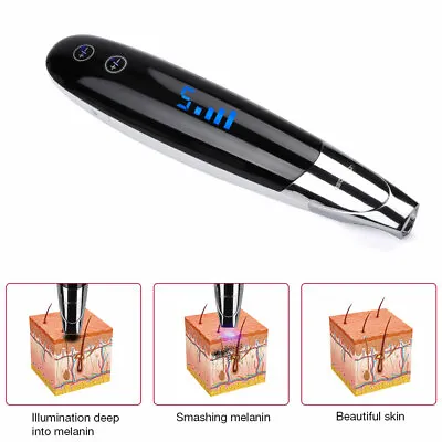 Picosecond Laser Pen Skin Tag Remover Wart Dark Spot Mole Tattoo Removal Machine • £88.79