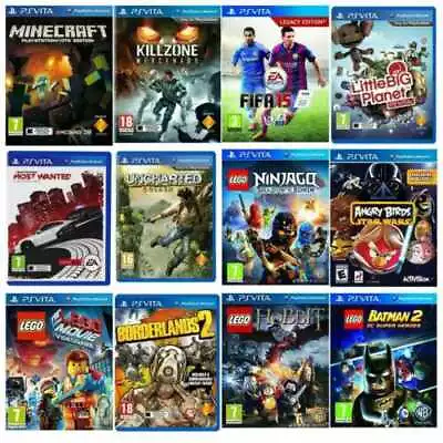 PS Vita Games Buy 1 Or Bundle / Assorted - Fast & - UK Stock • $33.05