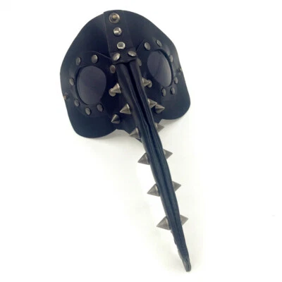 £8.40 • Buy Steampunk Beak Bird Mask Zigzag Halloween Cosplay Horror Plague Doctor Mask