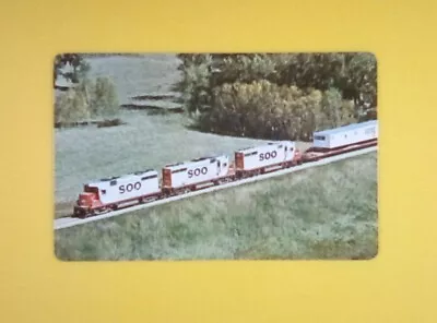 Railroad Collectible- Soo Line SOO-44 -Vintage Single Card • $2