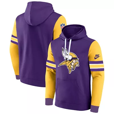 Pullover Hoodie Men's Minnesota Vikings Performance Pullover Terma Jacket S-3XL • $59.90