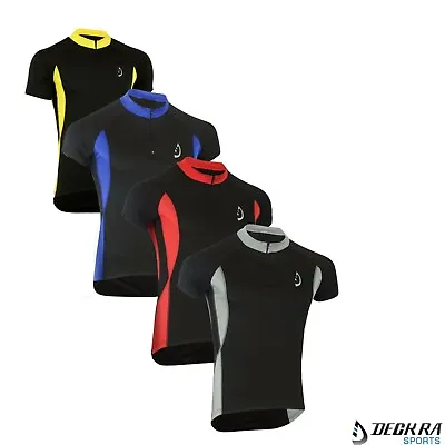 New Mens Cycling Jersey Half Sleeves Summer Bicycle Riding MTB Biking Shirts Dry • $14.49