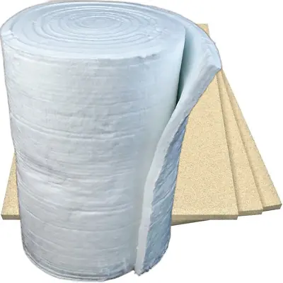 £90 • Buy Vermiculite Board & Ceramic Silicate Fiber Blanket Insulation Mat Pad 1 Metre