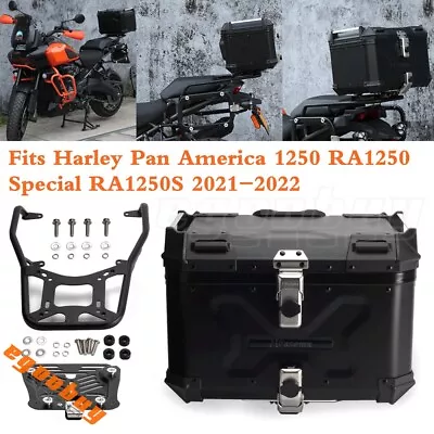 Motorcycle Tail Top Luggage Case For Harley Pan America RA1250 RA1250S 2021-2023 • $779.58