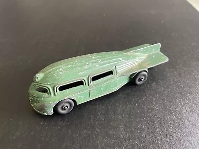 Vintage 1930s MANOIL #706  Toy Car Futuristic Zeppelin Bus Streamlined • $65