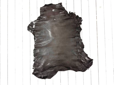 £14.99 • Buy 1mm Dyed Veg Tan Suede Sheepskin Leather Craft Half/whole Hide - Wood Brown
