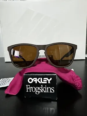 Oakley FROGSKINS Limited High Grade Collection Tobacco / Dark Bronze • $200