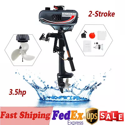 4-Stroke 3.5HP Outboard Motor Fishing Boat Petrol Engine Air Cooling System 52CC • $229