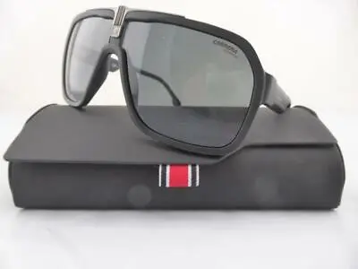 $129 • Buy Carrera Sunglasses 1014/S 003 2K Matte Black - Grey Lens In Hardcase