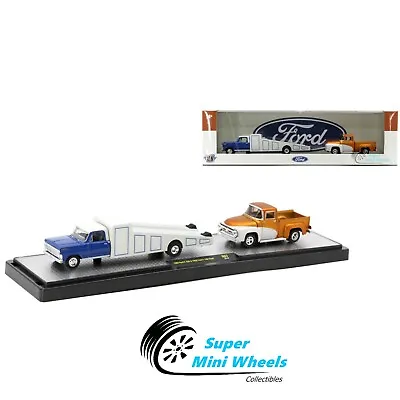 M2 Machines 1:64 Auto-Haulers 1969 Ford F-350 & 1956 Ford F-100 Truck • $24.99