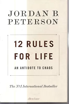 $22 • Buy Self Help , Spiritual , 12 Rules For Life ,an Antidote For Chaos Jordan Peterson