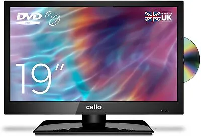 Cello ZSF0291 19  Inch LED TV Built In DVD Freeview HD With Satellite Receive... • £197.49