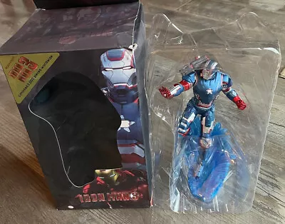 Rare Crazy Toys Iron Man 3 IRON PATRIOT 10” Tall Statue With Box Only 2000 Made • £180.99