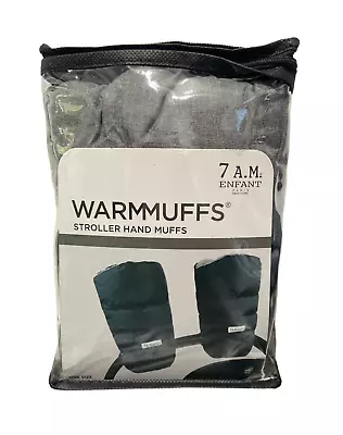 7 A.M. Enfant Paris Gray Warmmuffs Stroller Winter Warm Hand Muffs / Mittens NEW • $19.99