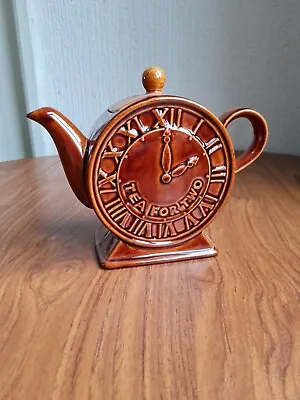 Vintage Price Kensington P & K Clock Tea For Two Teapot • £22.79