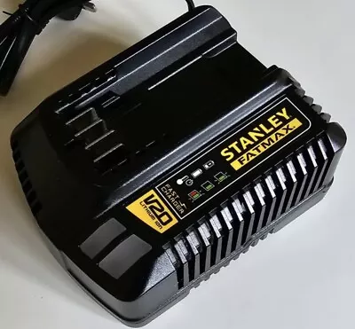 New Genuine 18v Volt Stanley FatMax V20 SFMCB14 Li-Ion  Fast Battery Chargers • £35