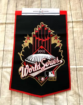 Minnesota Twins 1991 World Series Champions Winning Streak Banner DJ SKEE 24x36  • $59.99