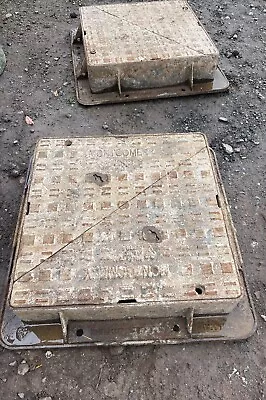£90 • Buy VERY HEAVY DUTY MANHOLE COVER CAST IRON 600 X 600 