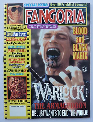 Fangoria #122 - Horror Monster Magazine - Warlock - May 1993 VF+ 8.5 • £8.99