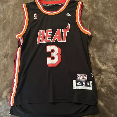 Dwyane Wade Miami Heat Adidas Jersey Hardwood Classics Men’s Small • $24.95