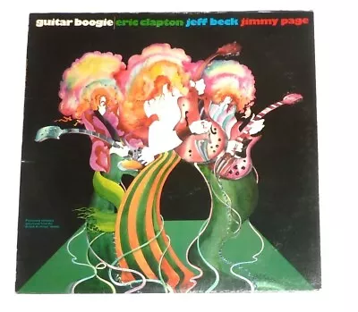 VINYL LP By CLAPTON BECK & PAGE  GUITAR BOOGIE  (1971) ROCK BLUES / RCA VICTOR • $30