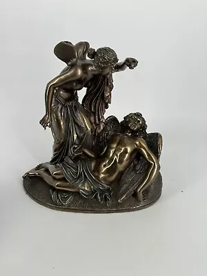 Veronese Cupid & Psyche Statue 9  Tall Ceramic?- READ • $49.99