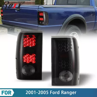 LED For 2000-2005 Ford Ranger Pickup Tail Lights Rear Brake Lamps Smoke Lens • $79.99