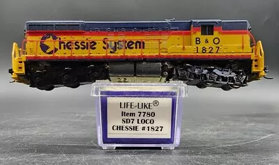 Life Like N Scale Locomotive 7780 SD7 Chessie #1827 B&O • $49.99