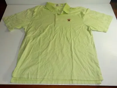 Seminole Golf Club Polo Shirt Mens Large Lime White Fairway & Greene Golfing Men • $37.99