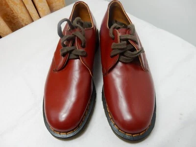 £45.99 • Buy Vintage Hawkins No1 Size 4  Chestnut Shoes,  Dr Martin Soles, Never Worn
