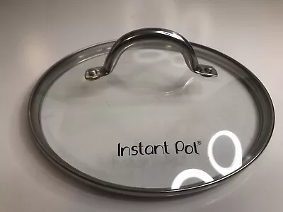 Instant Pot Tempered Glass Lid Stainless Steel Rim 6 QT Quart Model Replacement • $19.95