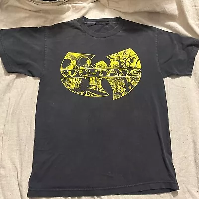 Vintage Y2K 00’s 10’s Wu Tang Logo Tee Shirt Skull S Rap Hip Hop Method Man • $50