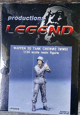 Legend Productions 1:35 Waffen SS Tank Crew WWII Resin Figure #LF0005 New Sealed • $11.08