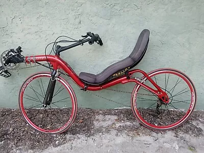 Optima High Baron Recumbent Bike Red • $1500