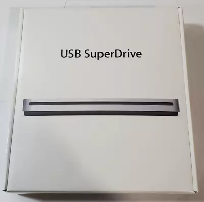 NEW GENUINE Apple USB Superdrive External Drive CD DVD MODEL A1379 Silver • $32