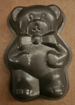 Vintage Metal Chocolate Candy Teddy Bear Molds - 4.5  X 3  Sold Individually  • $4