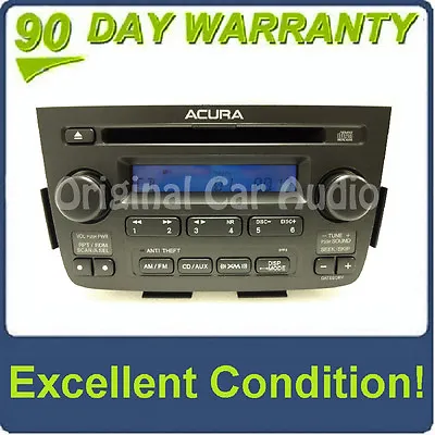 05 06 ACURA MDX Radio Stereo Receiver CD Player XM 2PF3 Factory Tested W/ CODE • $35