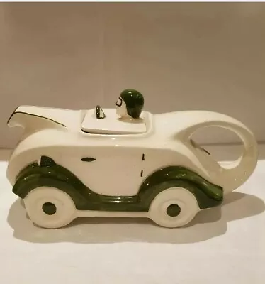 HT 43 Porcelain / China Racing Car Teapot  • £65