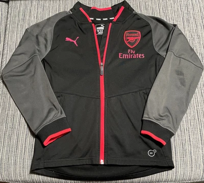 £6.49 • Buy Arsenal Puma Tracksuit Top Size UK 9-10 Years