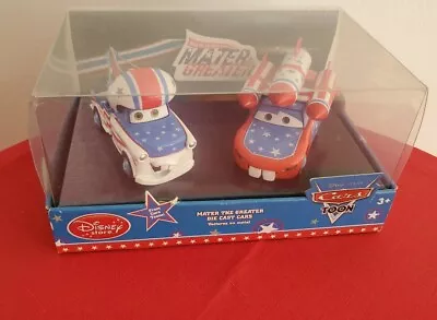 Disney Mater The Greater And Lightning McQueen 2Pc Diecast Set • $149.99